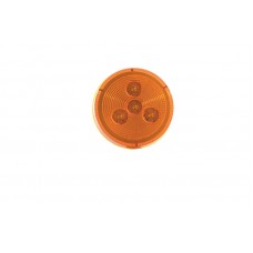 2-1/2" Round Amber LED Clearance & Marker Light