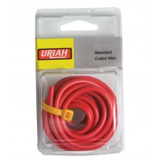 8ft Red Packaged Wire 10 AWG
