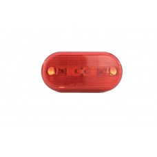 Red Dual Bulb Marker & Clearance Light