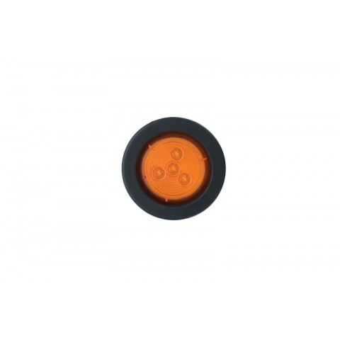 2-1/2" Round Amber LED Clearance & Marker Light