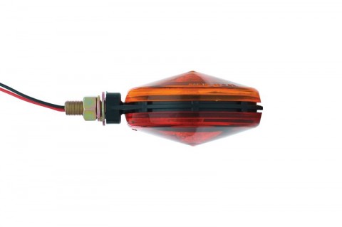 Double Faced Amber/Red Pedestal Mount