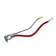Red Top Post Battery Cable 4 AWG 32in w/ Auxiliary Cable