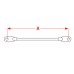 Red Switch to Starter Cable 4 AWG 16in 